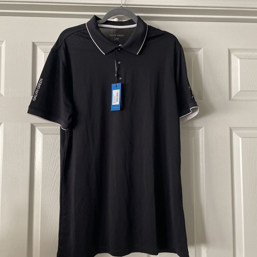 Galvin Green Mens Polo Shirt XL Pritchard Hill Chappellet Wine California Logo